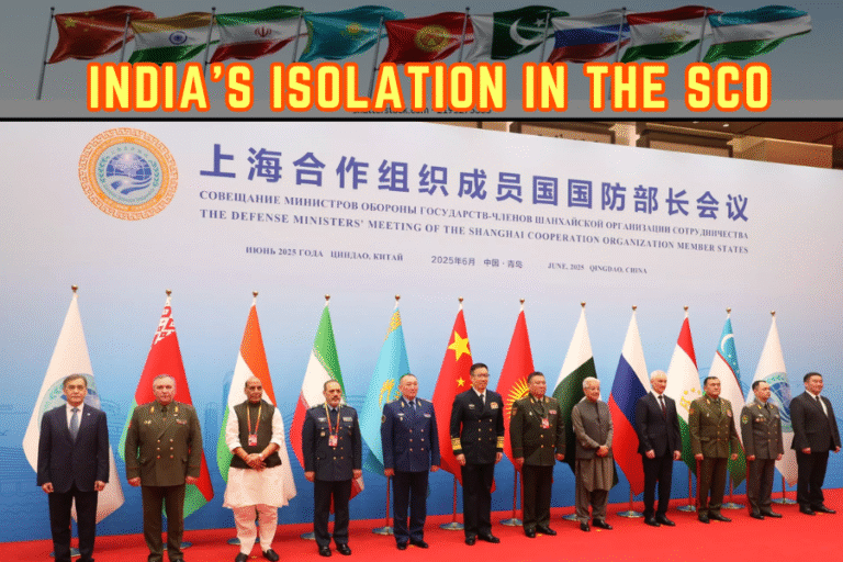 India’s Isolation in the SCO: The Failure of Anti-Pakistan Rhetoric