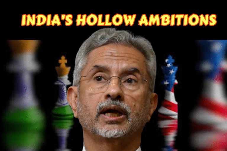 India’s Hollow Ambitions: A Regional Bully’s Decline Amid a Fading Quad