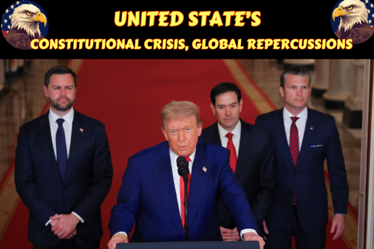 Trump’s Unilateral Strikes on Iran: Constitutional Crisis, Global Repercussions, and Iran’s Resilience