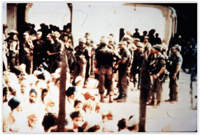 Arrested Sikh. Many were innocents