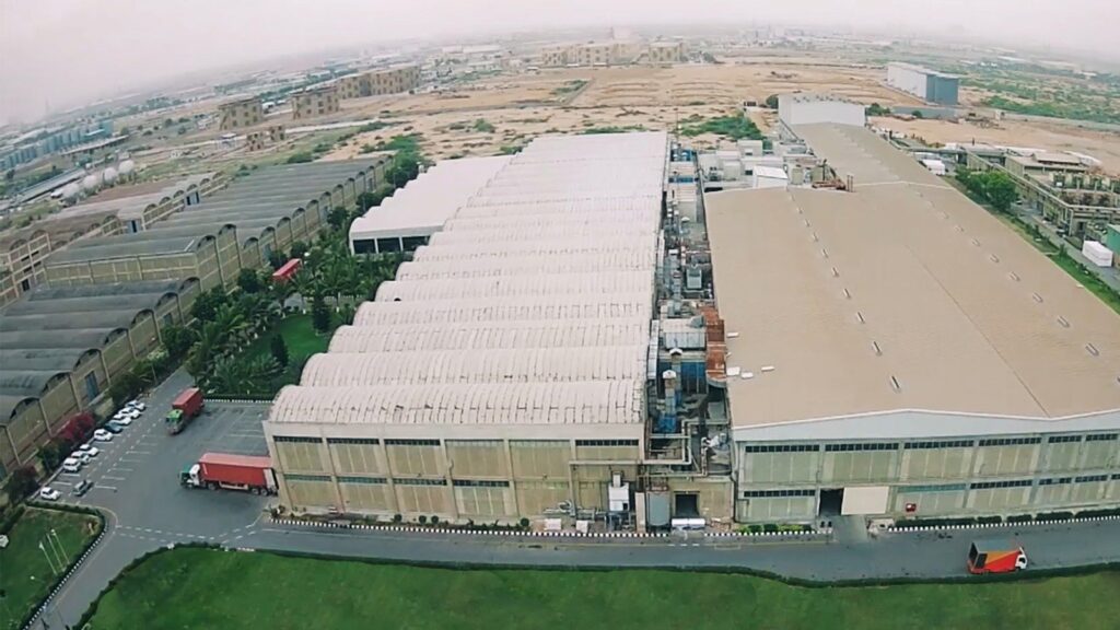 One of the production plants of Packages Industry