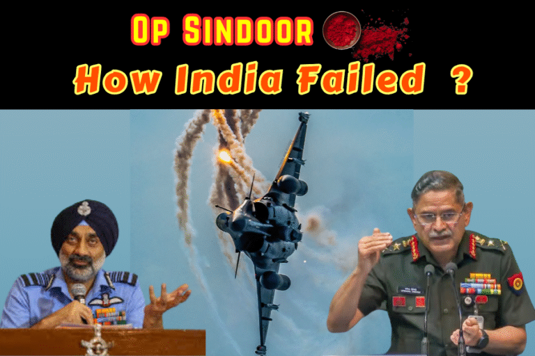 How India Failed in Operation Sindoor ?