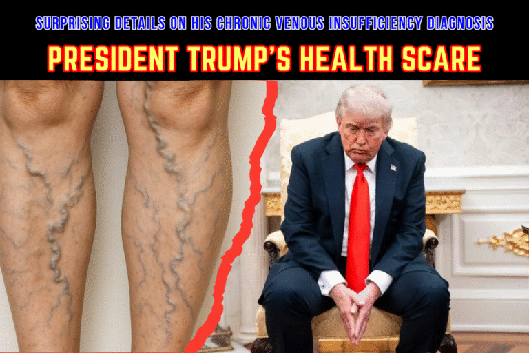 US President Trump’s Health Scare: Surprising Details on His Chronic Venous Insufficiency Diagnosis