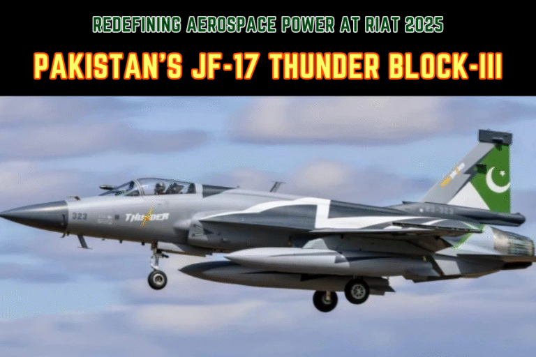 Pakistan’s JF-17 Thunder Block-III: Redefining Aerospace Power at RIAT 2025