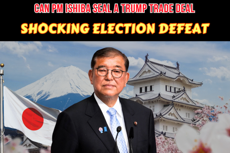 JAPAN’S SHOCK ELECTION DEFEAT: CAN ISHIBA SEAL A TRUMP TRADE DEAL AND SAVE PAKISTAN’S TEXTILE EXPORTS?