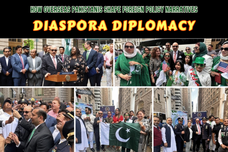 DIASPORA DIPLOMACY: HOW OVERSEAS PAKISTANIS SHAPE FOREIGN POLICY NARRATIVES