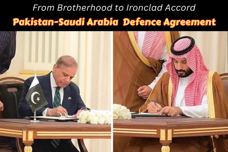 Pak - KSA Defense Agreement
