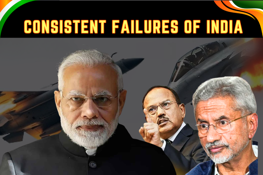 consistent diplomatic failures of India