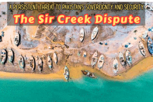 The Sir Creek dispute between Pakistan and India