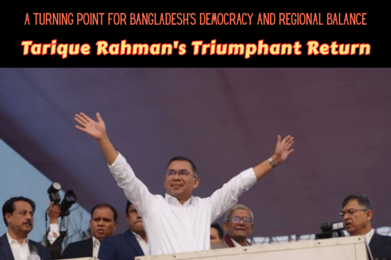 Tarique Rahman's historic return to Dhaka