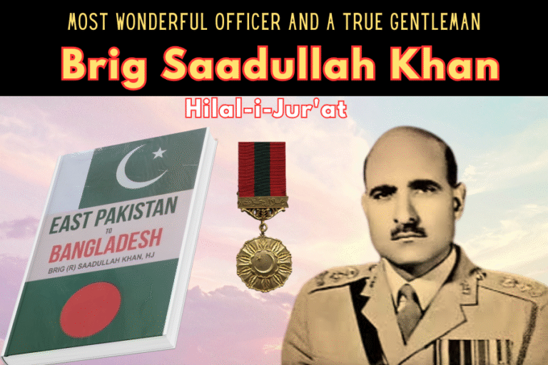 Brigadier Saadullah Khan