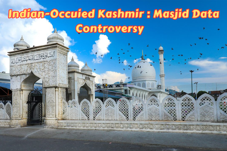 Indian-Administered Kashmir and the Mosque Data Controversy