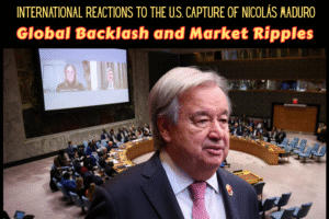Global Backlash and Market Ripples: International Reactions to the U.S. Capture of Nicolás Maduro