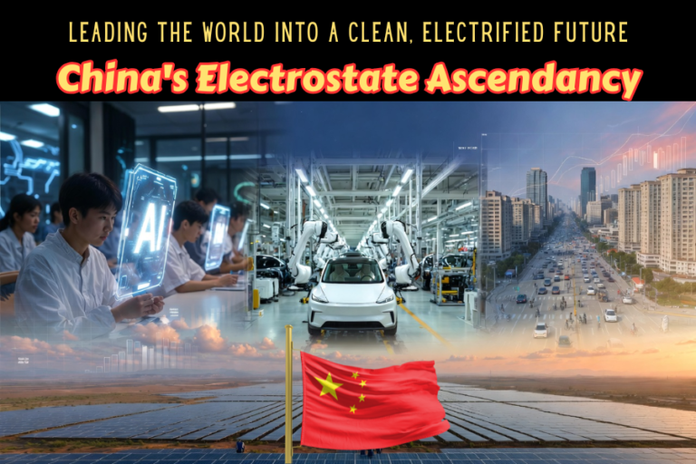 China, Leading the World into a Clean, Electrified Future