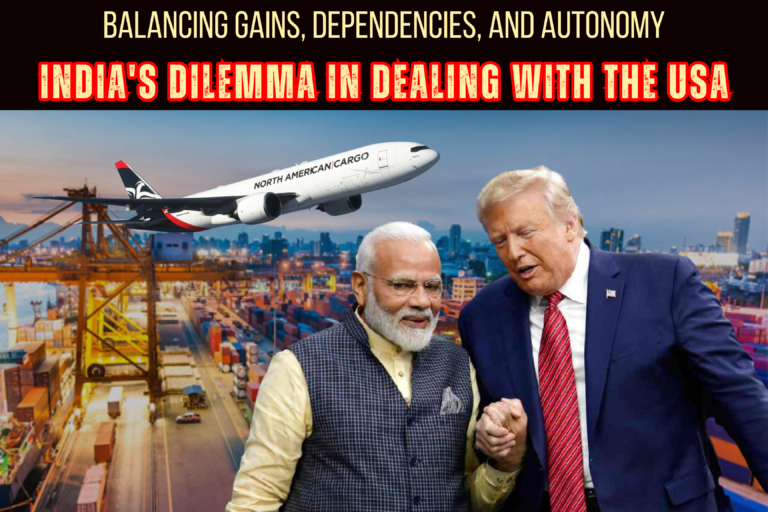 India's Dilemma in Dealing with the USA