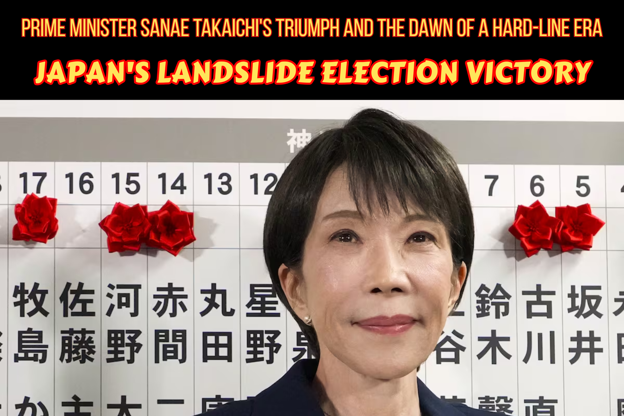 Prime Minister Sanae Takaichi's Triumph and the Dawn of a Hard-Line Era