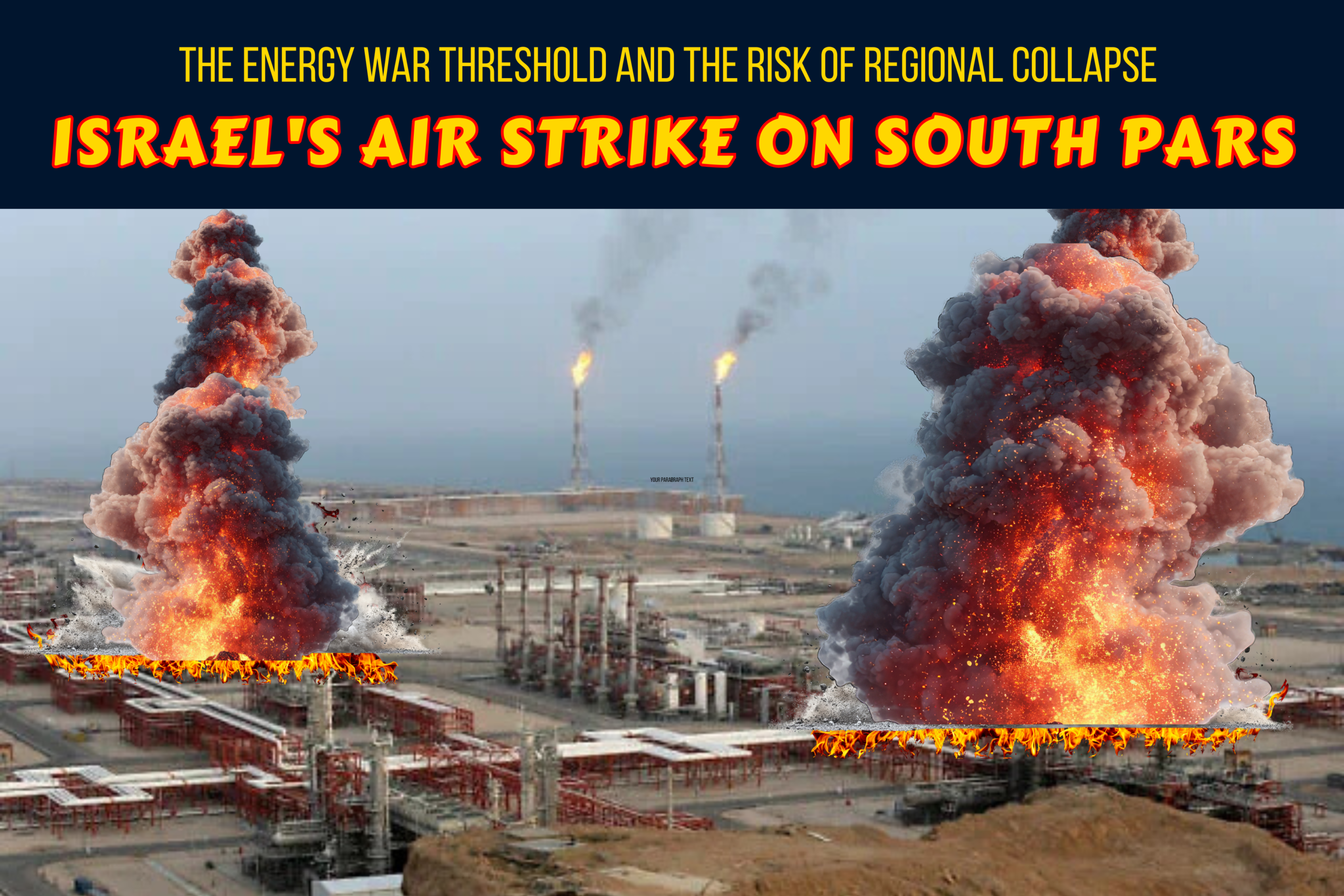 Israel's Air Strike on South Pars