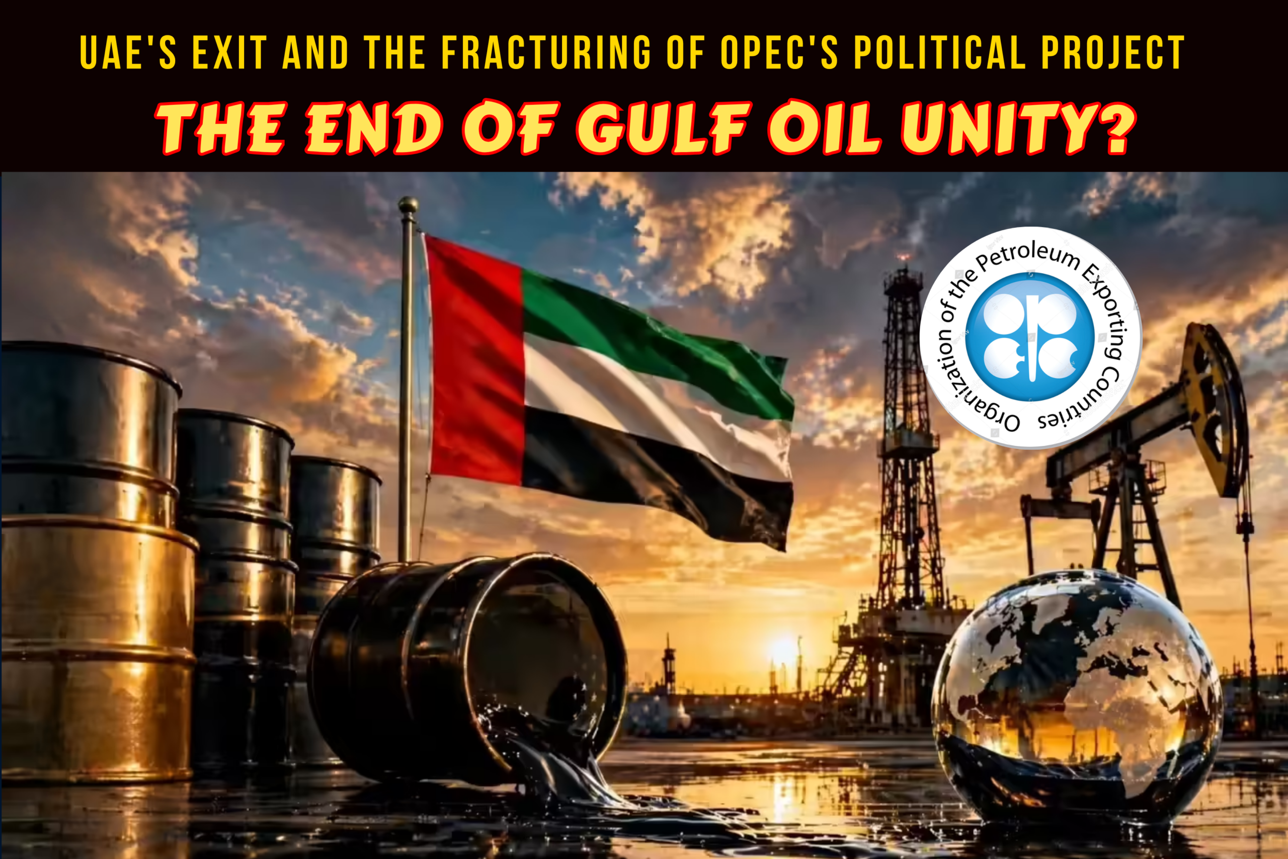 UAE’s Exit and the Fracturing of OPEC’s Political Project