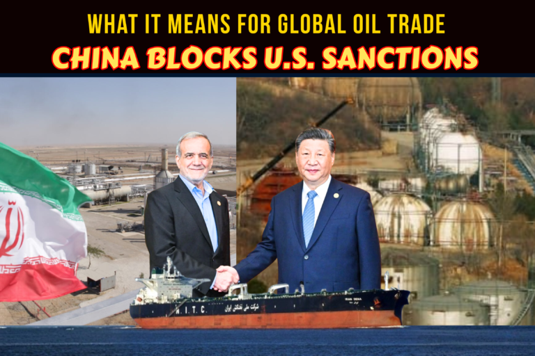 China Blocking Rules teapot refineries sanctions