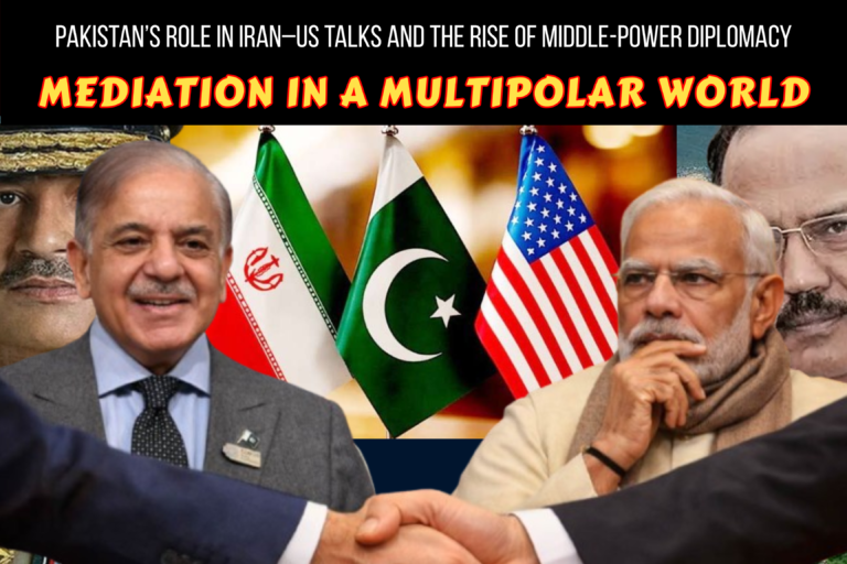 Pakistan Mediation in US and Iran
