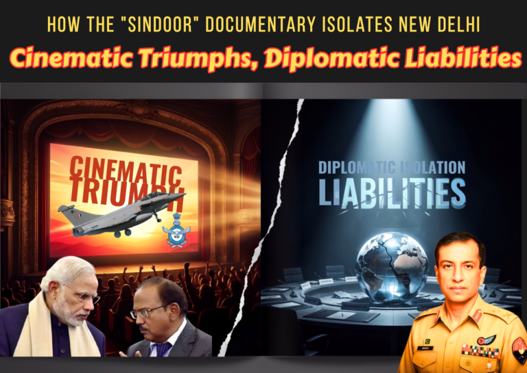 Analysis of the 'Operation Sindoor' documentary: How India's cinematic portrayal of the 2025 operation masks strategic failures and fuels diplomatic isolation.