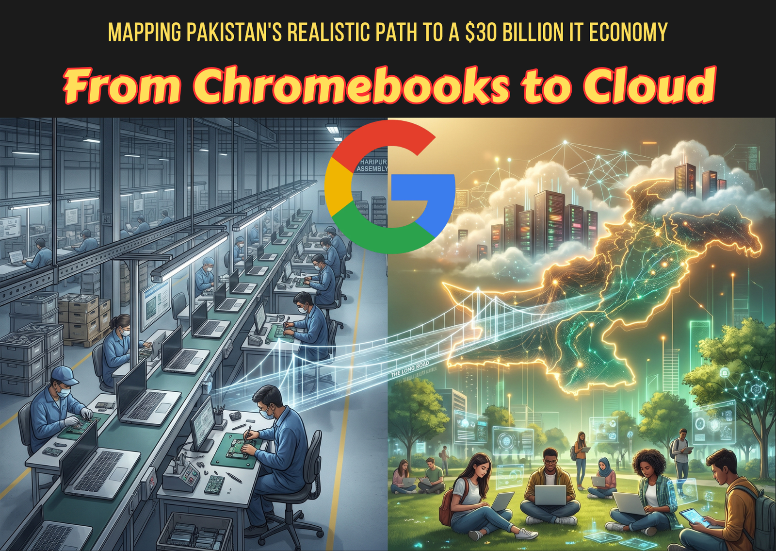 Google's inauguration of its first Pakistan office