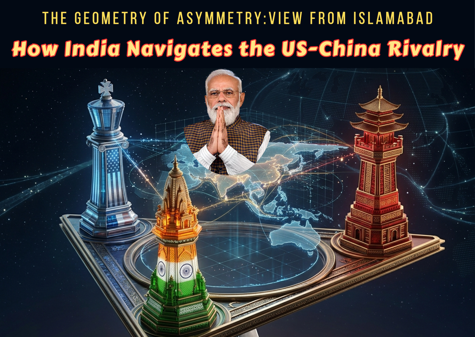 India dealing with US and China
