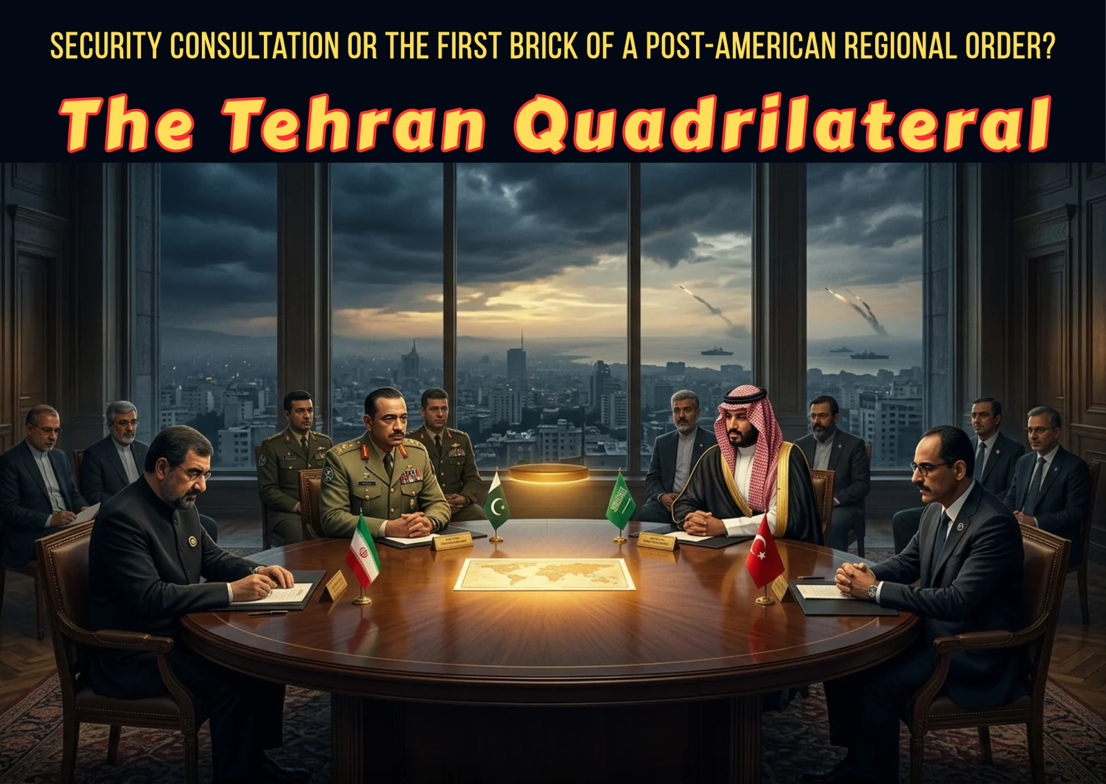 Iran Pakistan KSA and Türkiye Meeting